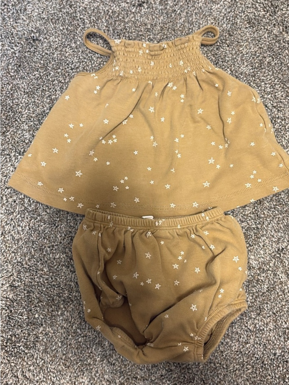 Quincy Mae tank and bloomer set 6-12 months